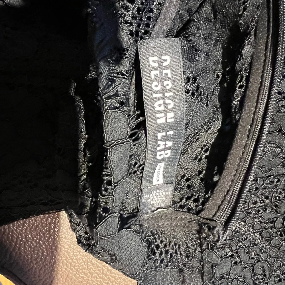 Brand new Design Lab Black Lace Romper with tags. - Picture 4 of 7